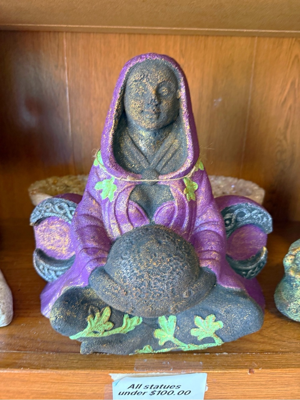 Volcanic Stone Statue - Triple
Moon Goddess